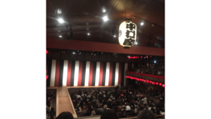 平成中村座2018年の客席から見た舞台の画像です